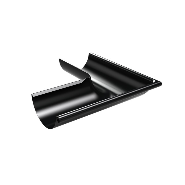 RÄNNVINKEL YTTER SVART 125MM